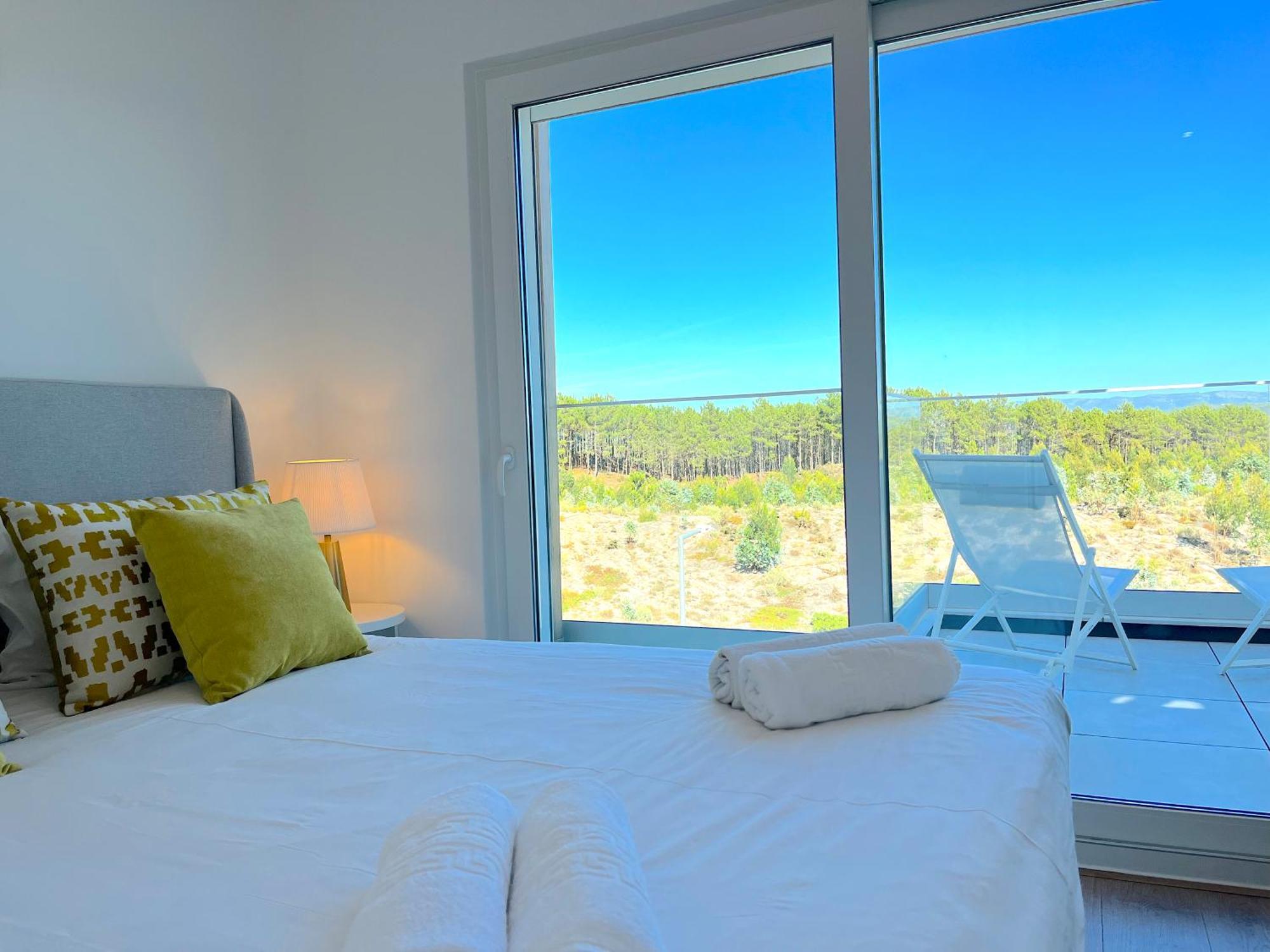 Mar A Vista - Condominium With Pool, Gym And Sea Views Nazaré Eksteriør billede