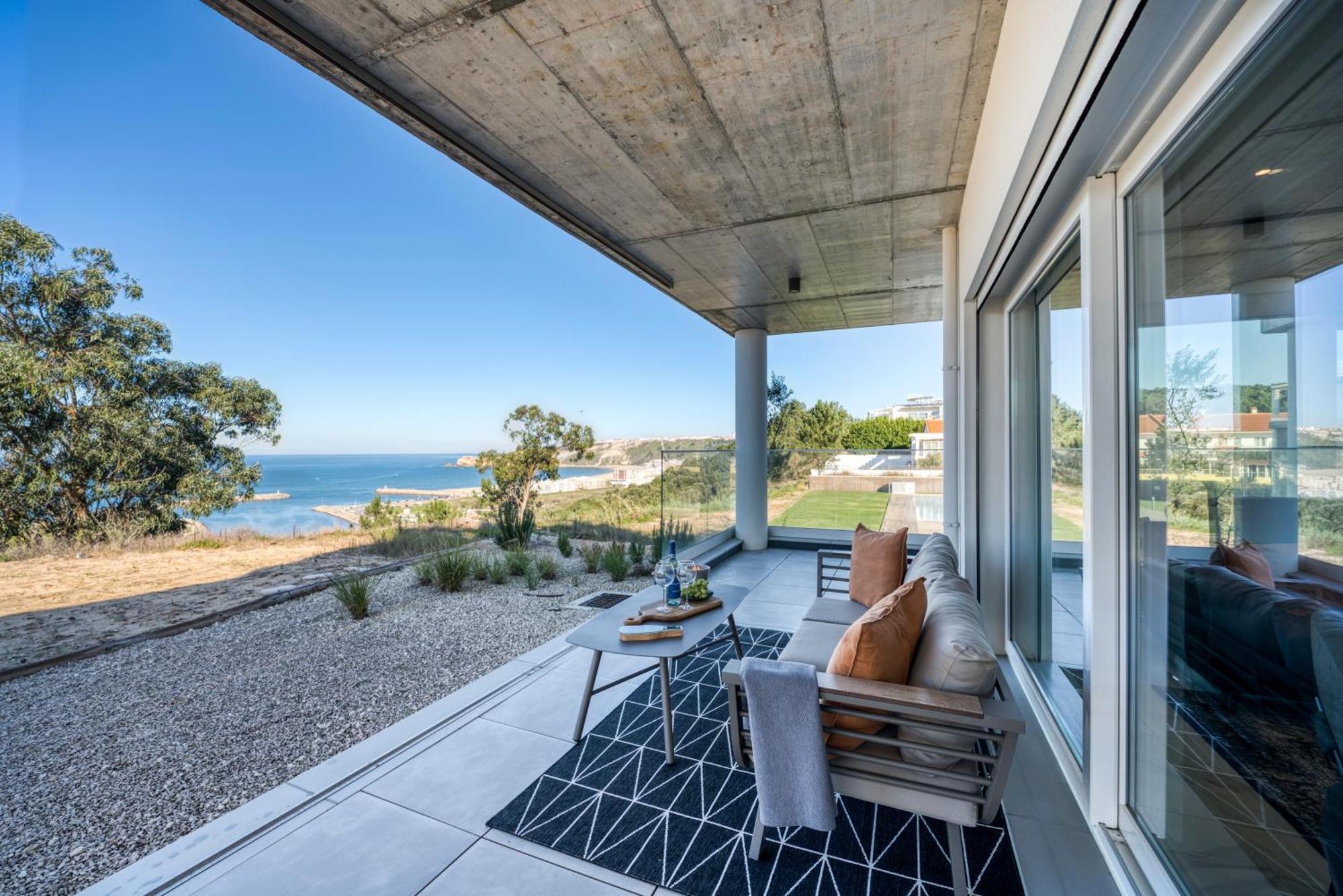 Mar A Vista - Condominium With Pool, Gym And Sea Views Nazaré Værelse billede