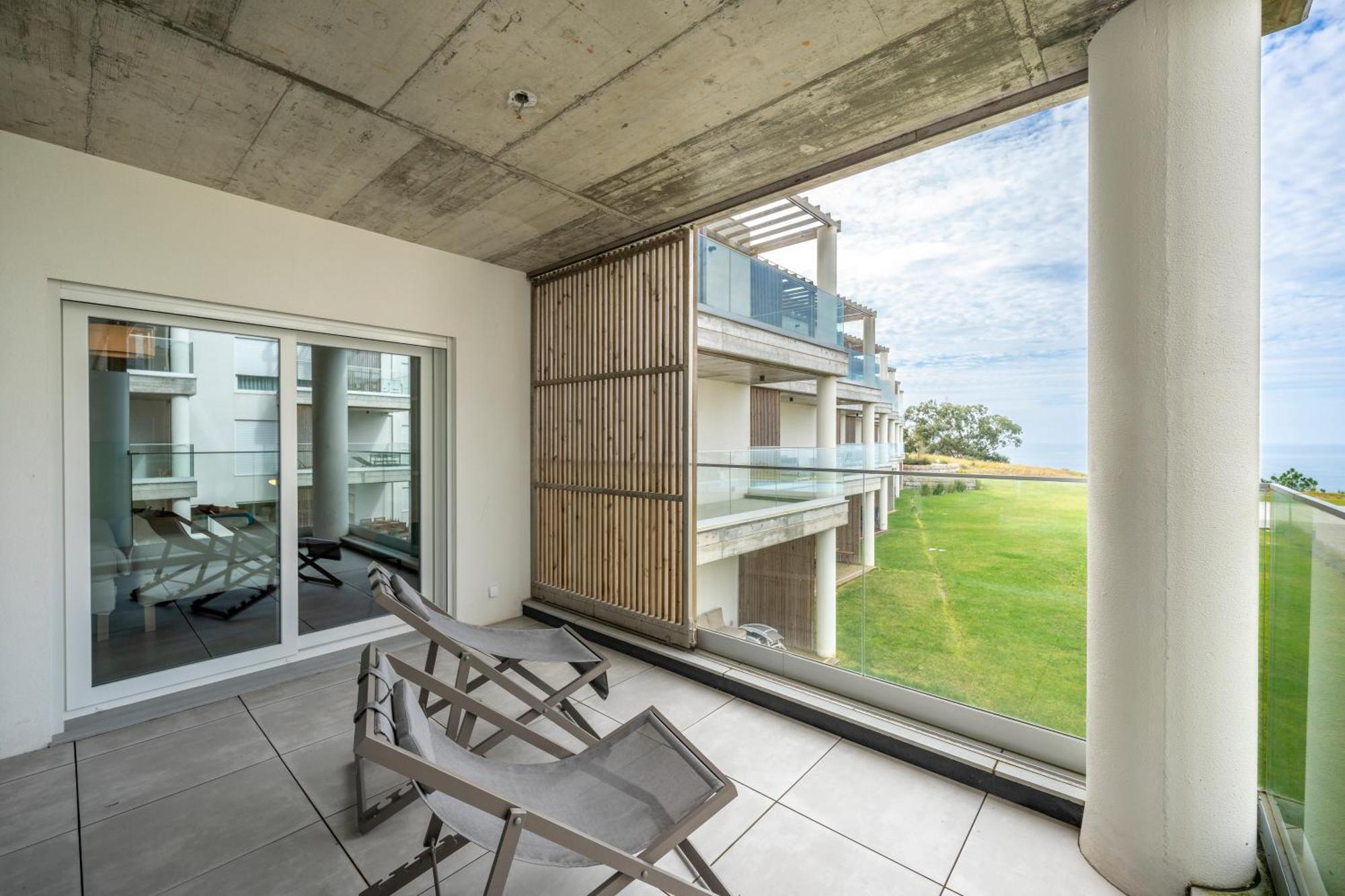 Mar A Vista - Condominium With Pool, Gym And Sea Views Nazaré Værelse billede