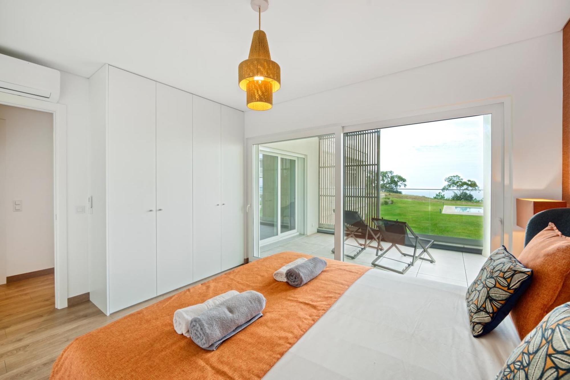Mar A Vista - Condominium With Pool, Gym And Sea Views Nazaré Værelse billede